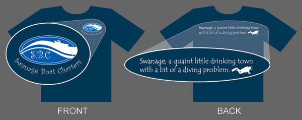 Swanage Boat Charter T-Shirts